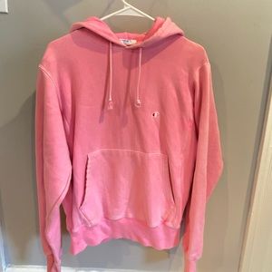 Pink champion sweatshirt